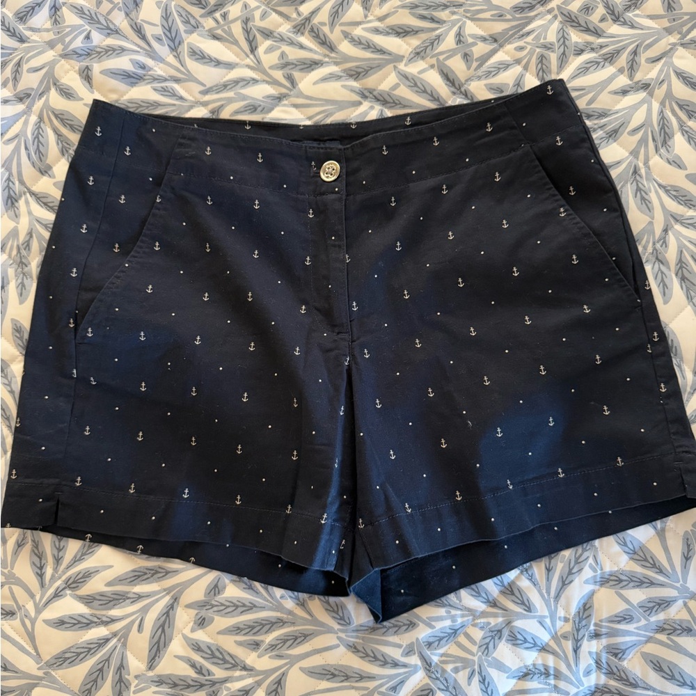 Nautica Women's Navy Blue & White Shorts❗️